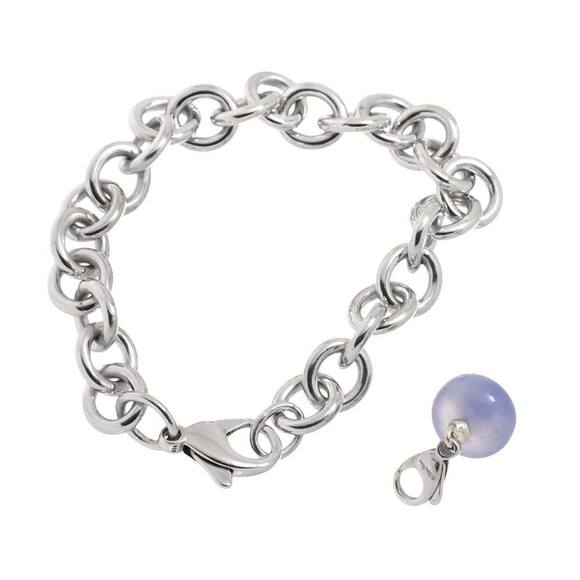 TIFFANY Silver Charm Bracelet - Picture 3 of 6